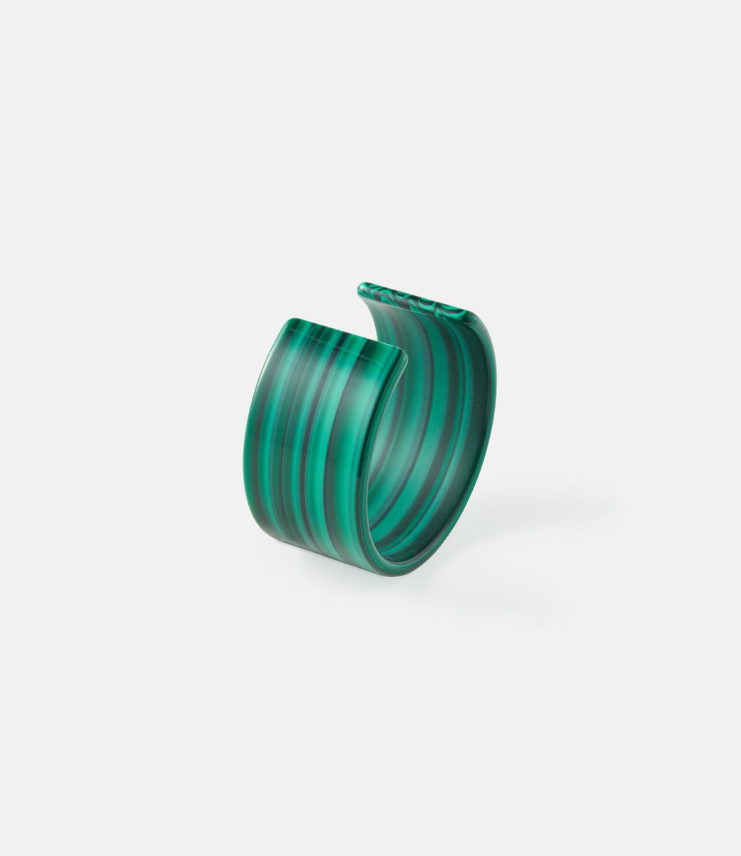 Machete Jumbo Cuff in Malachite — браслет из ацетата