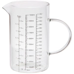 Ёмкость мерная 1л «Хай-Тек» черная шкала