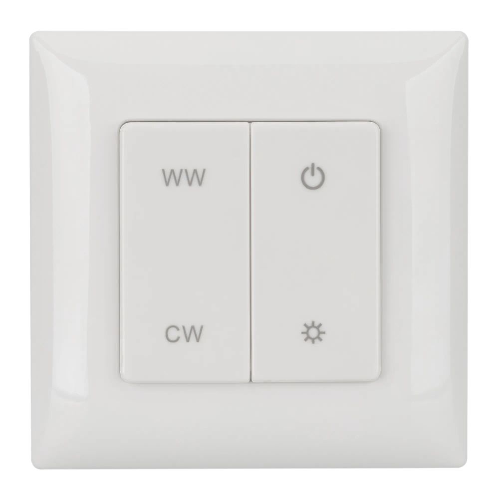 Панель SMART-P48-MIX-P-SUF (3V, 1 зона, Knob, 2.4G) (Arlight, Пластик) 028302