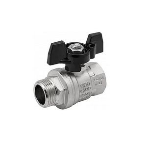 Краны шаровые Elsen Strong T 2201 с наружной/внутренней резьбой и ручкой-бабочкой