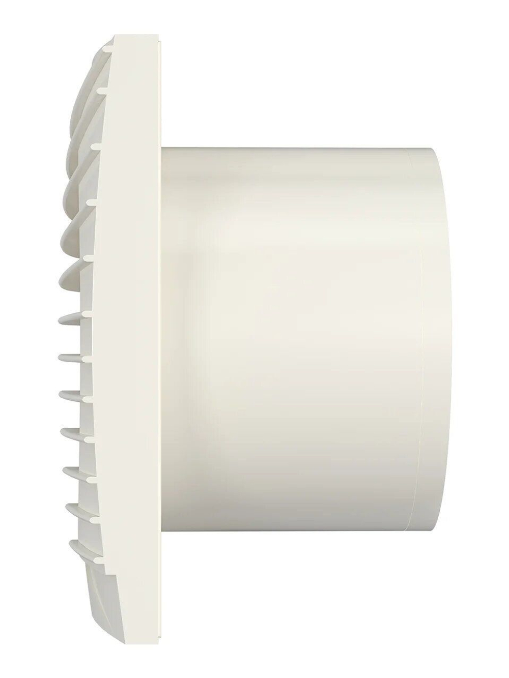 Вентилятор накладной SILENT D125 обр.клапан Ivory DICITI