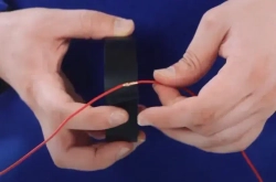 Denka 232w ПВХ изолента 1 шт., изоляция автомобильная профессиональная черная тонкая глянцевая, 19 мм 25 м 100 мкм