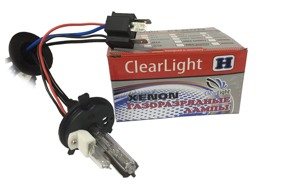Ксеноновая лампа ClearLight H4 Ксенон + галоген 4300K, (шт.)