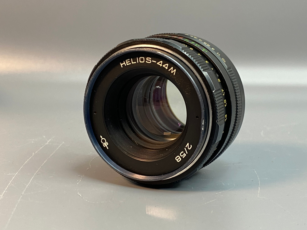 Helios-44M Замята резьба под светофильтр