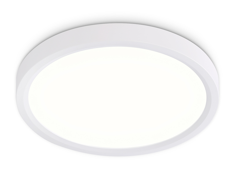 Светильник светодиодный ультратонкий FZ1901 WH белый IP54 13W 3000K-6500K CCT-переключатель D230*25 (Без ПДУ)