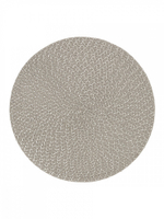 Набор салфеток серв. 2шт LUCKY D36 100%ПЭ серебро