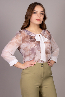 Блузка 2620АПА, розы #284Розы092620АПА