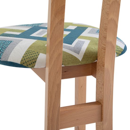 Стул Конго (б/т светлый бук/ткань Ethnos 01)