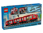LEGO City 60423 — трамвай и остановка в центре города, городская линия