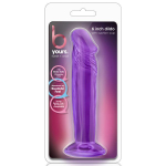 Фиолетовый анальный фаллоимитатор Sweet N Small 6 Inch Dildo With Suction Cup - 16,5 см. (Цвет: фиолетовый)