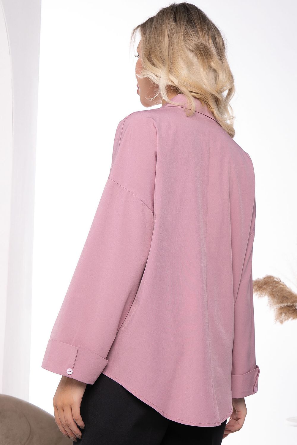 Рубашка "Каталина" (пыльная роза) Б7705 LT Collection