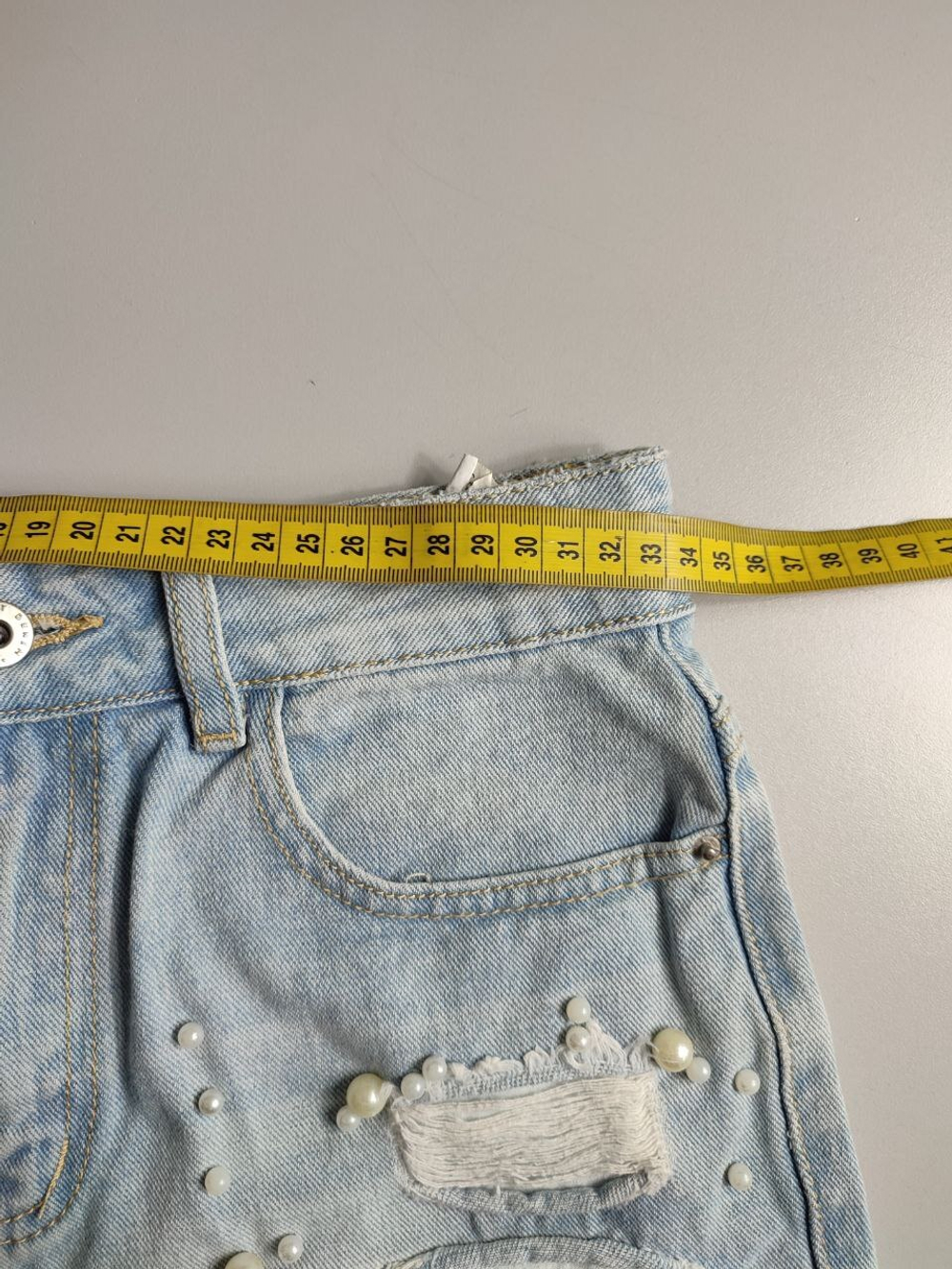 Шорты Befree с бусинами, маркировка XS, визуально на 42 размер