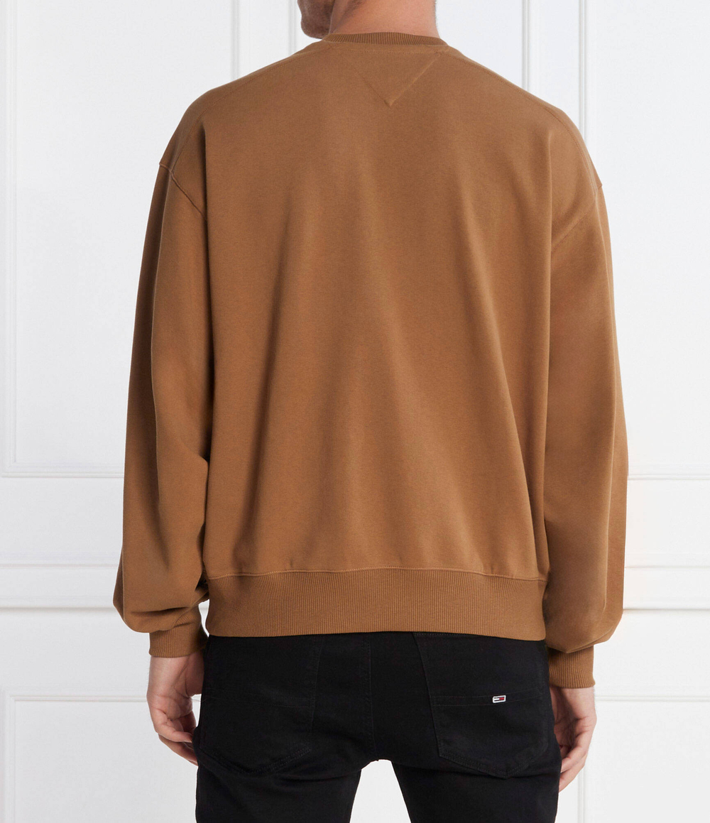 Худи BOXY SIGNATURE CREW Tommy Jeans - коричневый(DM0DM17784)