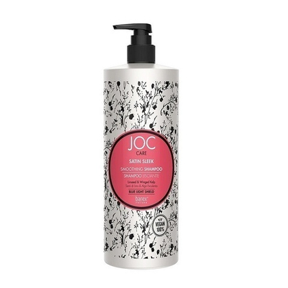 JOC CARE Разглаживающий шампунь с льняным семенем и крылатой водорослью “SATIN SLEEK”, 1000 мл.