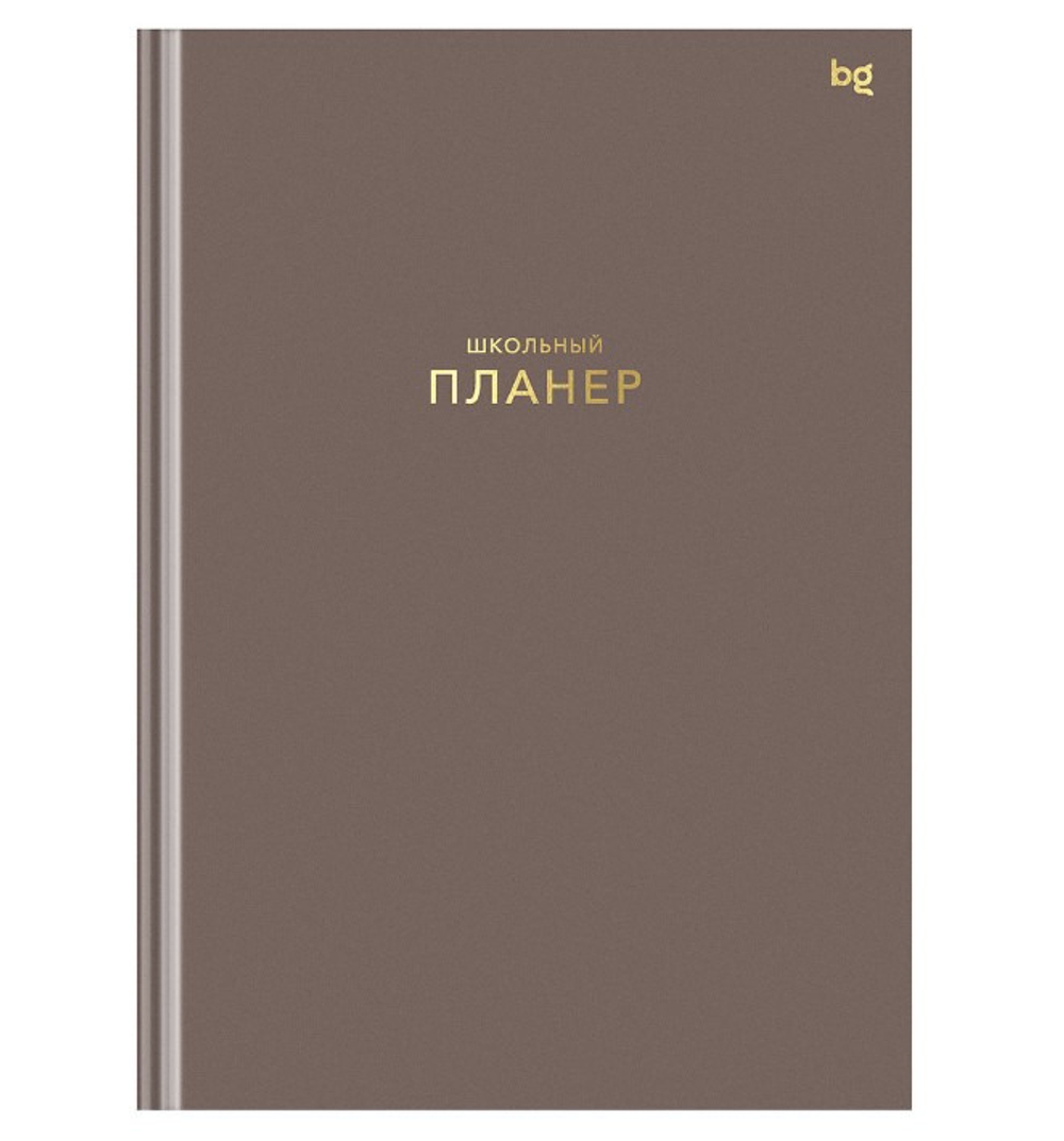 Планер школьный 1-11 кл. 64 л. БИДЖИ Мокко (Пш5т64_лм_тф 06327)