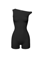 black asymmetric overall