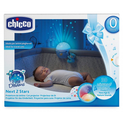 Chicco First Dreams - проектор для детской кроватки Next2Stars синий 76472