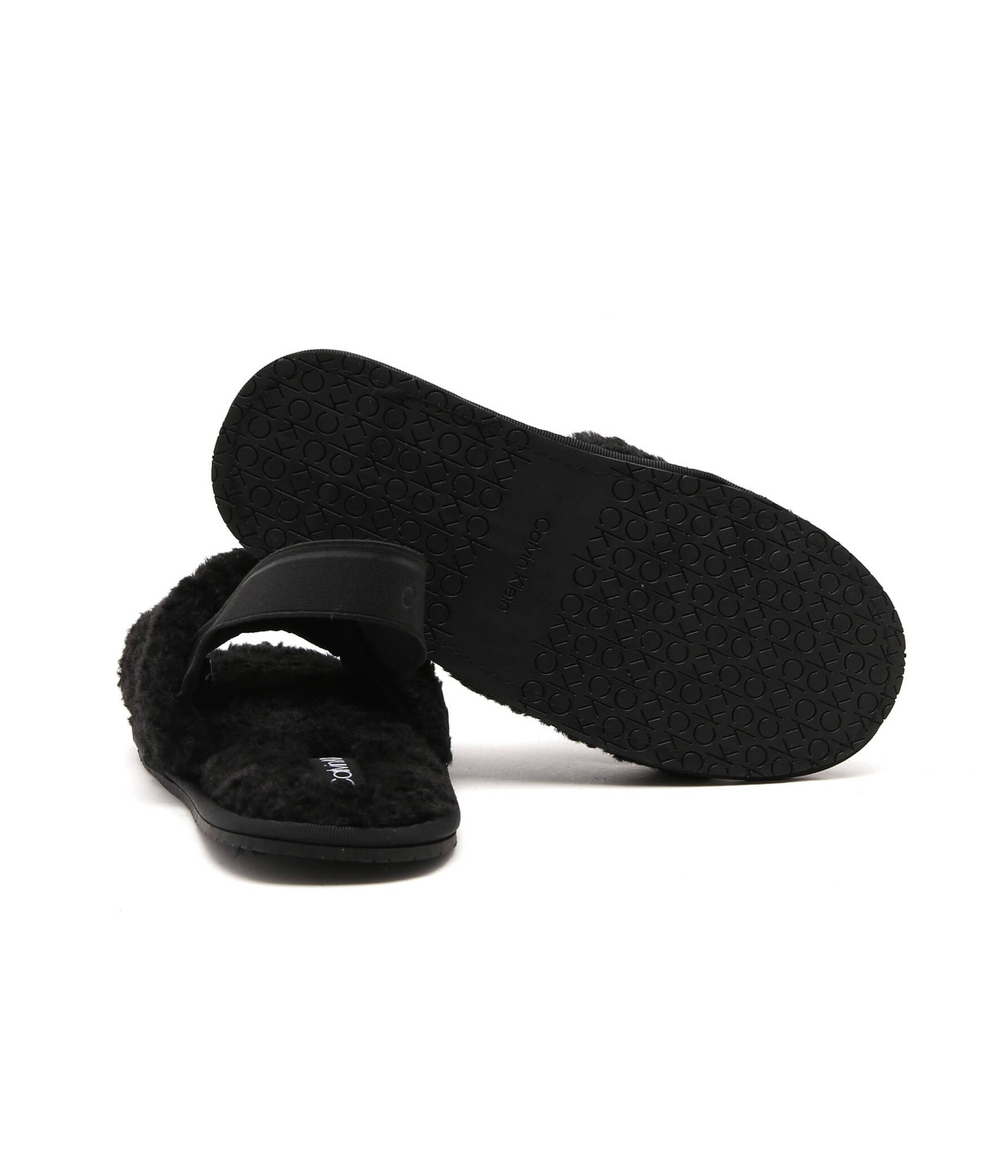 Утепленная домашняя обувь Calvin Klein - черный(HW0HW00836)