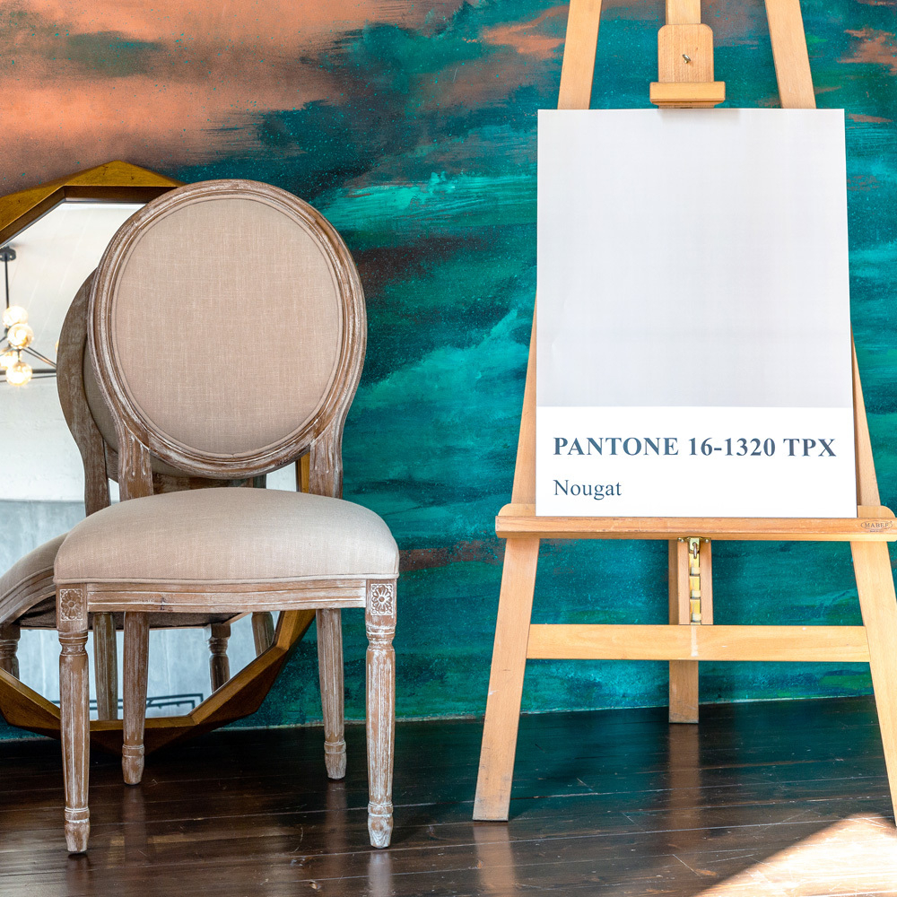 Стул Луи - Крем-брюле лен лесной орех Объект мечты