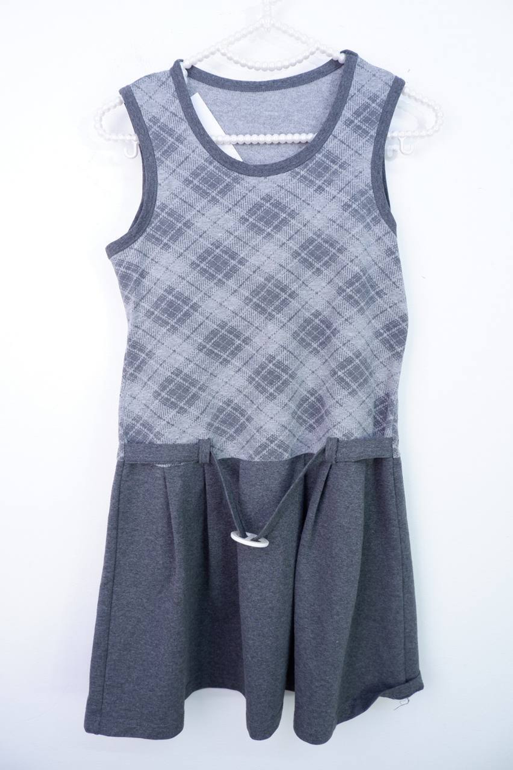 Сарафан для школьных будней, на 10/11 лет