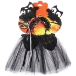 Набор карнавальный «Helloween - Совы» (ободок,юбка, палочка)