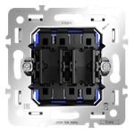 Механизм проходного переключателя двухклавишного 10А, S70