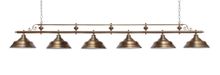 Светильник Fortuna Verona Bronze Antique 6 плафонов