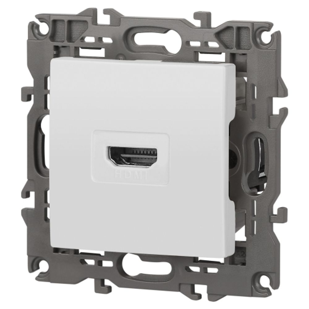 Розетка ЭРА Elegance 14-3114-01М HDMI белый матовый