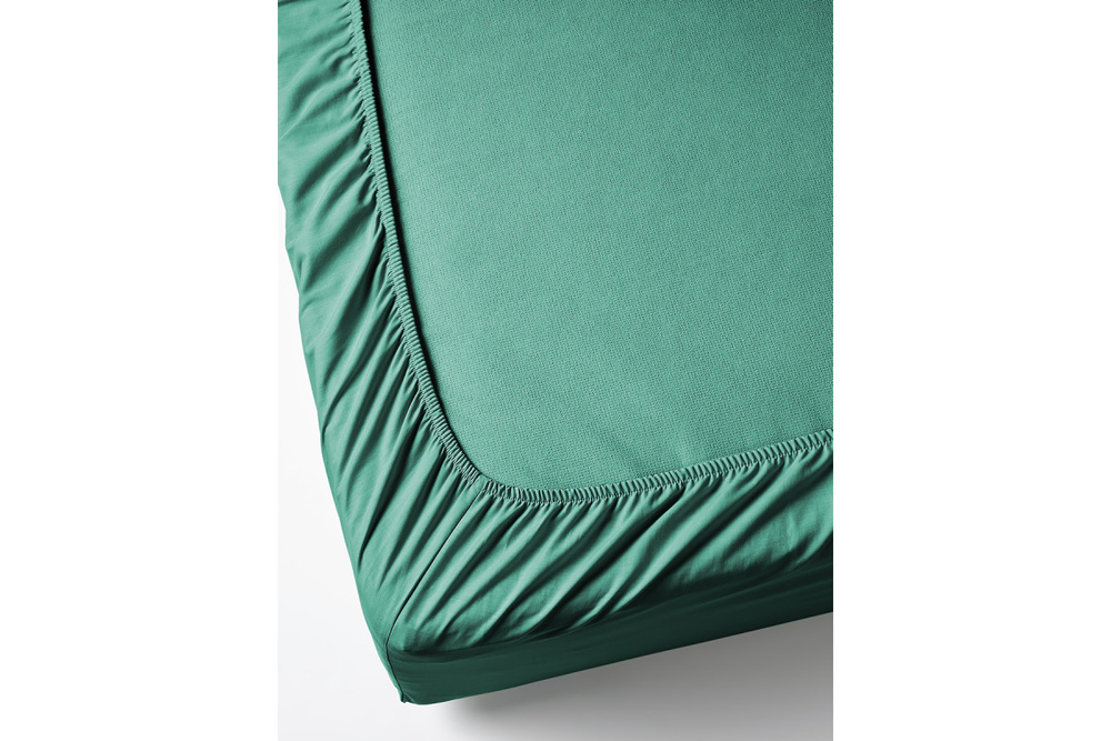 Простынь GoodNight Сатин 180х200х20 Лагуна на резинке