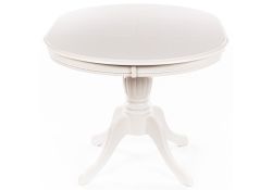Стол раскладной Toskana 90(125)х90х75 молочно-белый