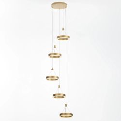 Citilux Дуэт CL719052 LED Подвесной светильник Золото