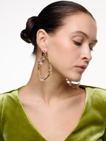 Серьги "Bubble bumboo" Gold