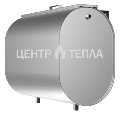 Бак горизонтальный 70 л. для теплообменника (AISI 304/1.0) Центр Тепла