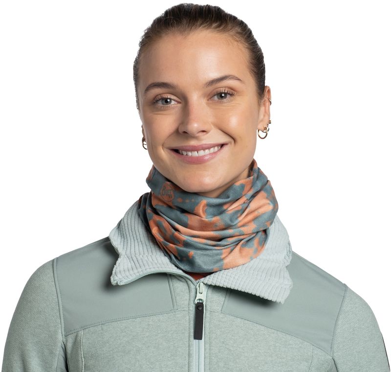 Тонкая зимняя бандана-труба Buff Thermonet Werf Multi Фото 3