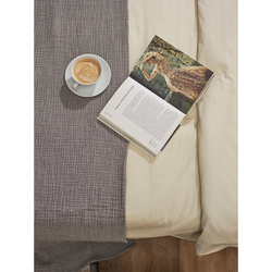 Простыня на резинке 180x200x30см Tkano Essential серо-бежевая tk23-fs0006