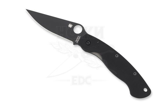 Складной нож Spyderco Military C36GPBK c клинком из стали CPM-S30V, рукоять G10
