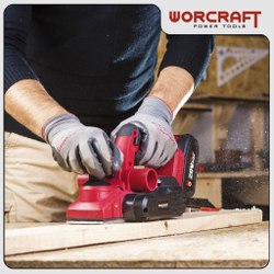 WORCRAFT Электрорубанок аккумуляторный 20V, 15000 об/мин 1100Вт (Без АКБ и СЗУ)/Рубанок ручной по дереву