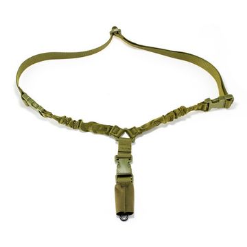 Ремень одноточечный с карабином, Olive