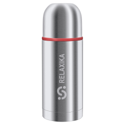 Термос Relaxika 102 (0,5 литра), 2 чашки, стальной