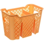 Подставка для столовых приборов пластиковая «Колечки» 3отделения, 19*11*12,5см, микс цветов