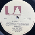 The Grateful Dead ‎– Blues For Allah (Англия 1975г.)