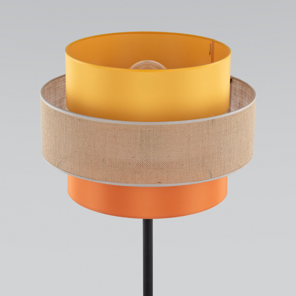 Напольный светильник с тканевым абажуром 16451 Trio