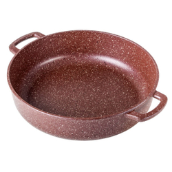 Жаровня алюминий, 3 л, антиприг, Горница, Шоколад, ж261аш