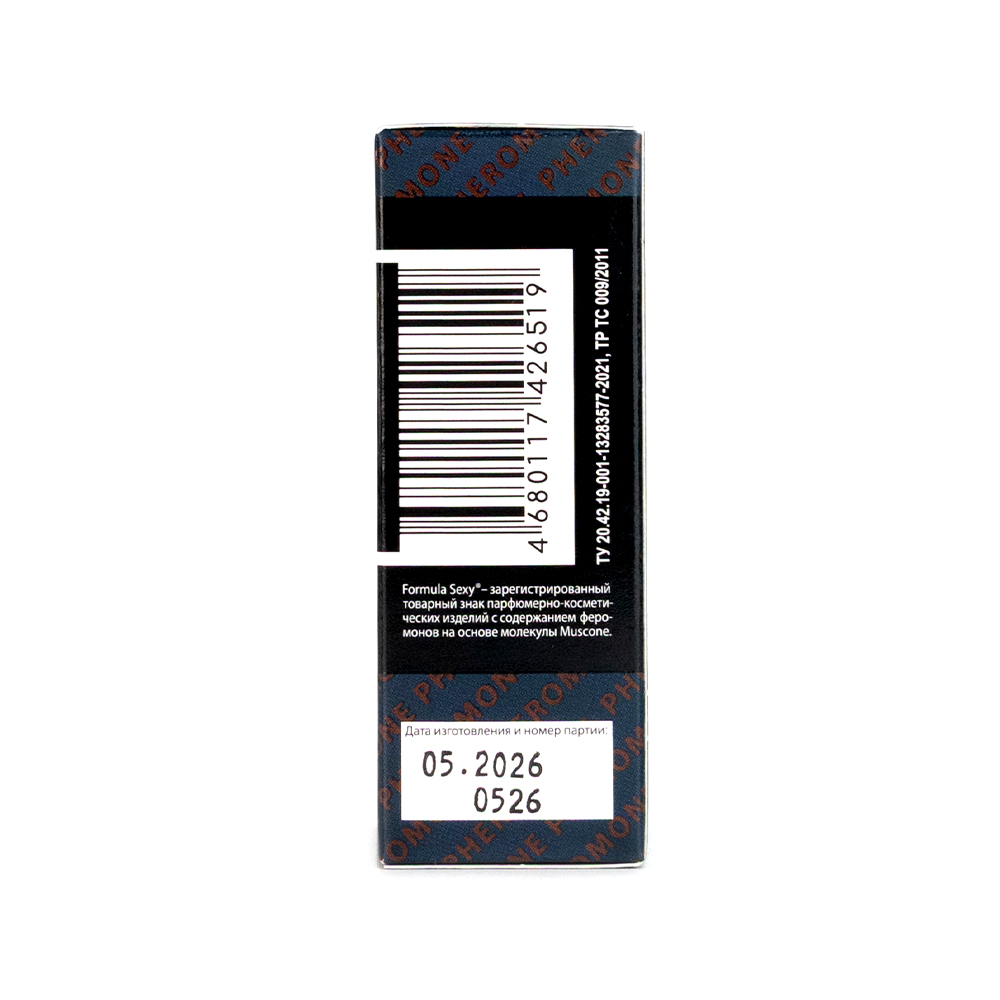 Парф.масло с феромонами для мужчин Formula Sexy "Tobacco" - 18ml for men/24