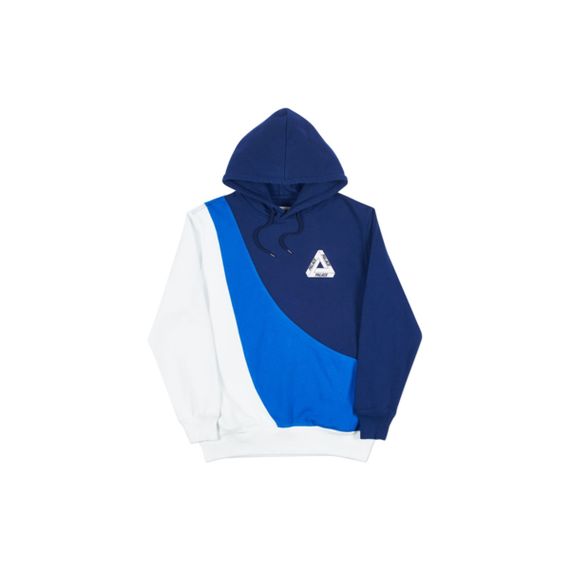 PALACE Sweeper Hood Navy/Blue/White