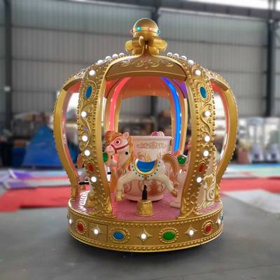 Детская электрическая карусель «Золотая корона», 8 мест