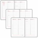 Ежедневник недатированный А5 (138х213 мм), BRAUBERG VISTA, под кожу, гибкий, 136 л., "London", 111993