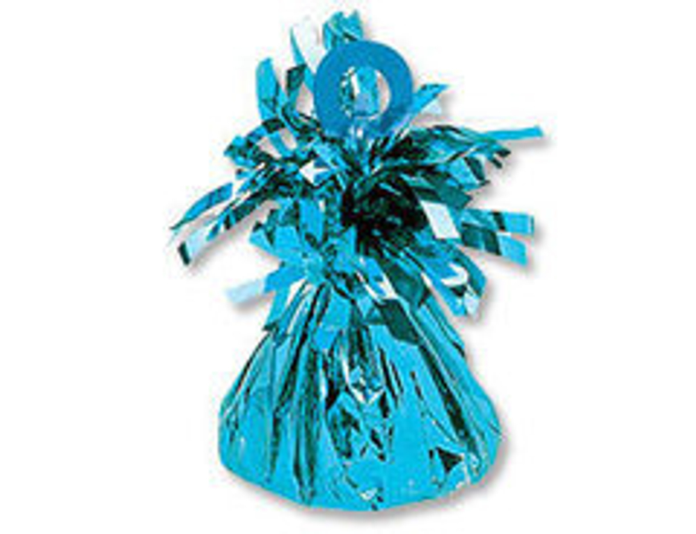 Грузик для шара Конус Голубой 170гр.