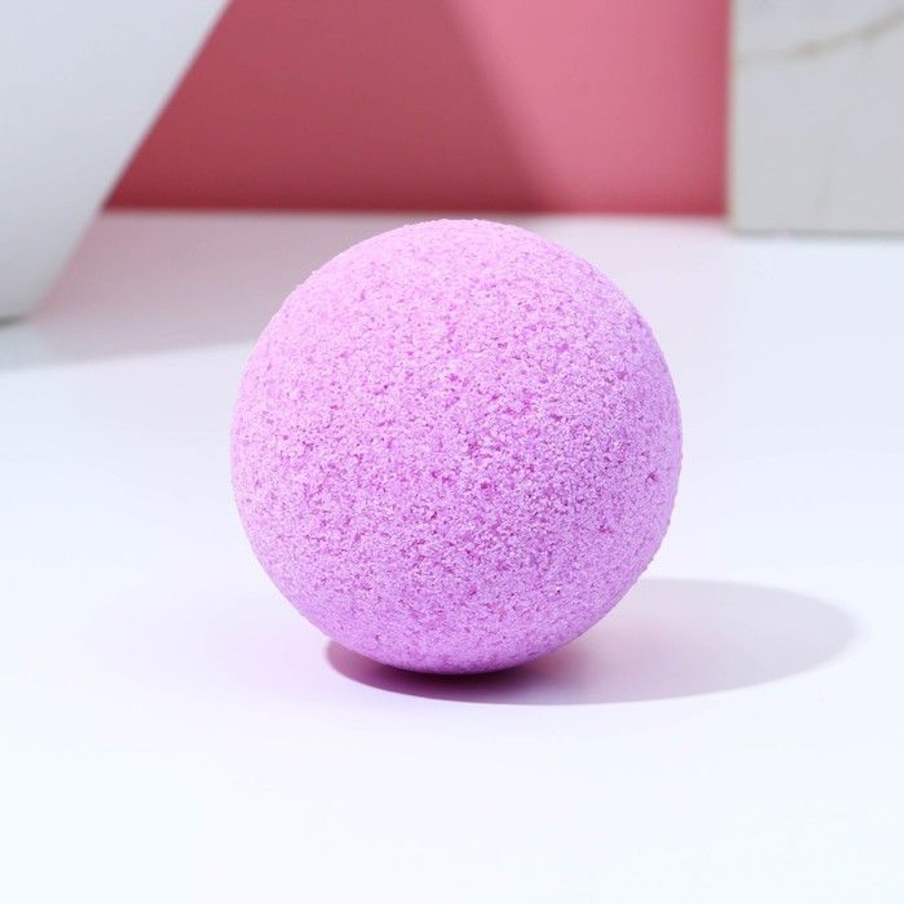 Бомбочка для ванны с предсказанием внутри и ароматом черной смородины - 130 гр.