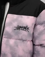 Пуховик Anteater Downjacket Tie Dye Pink